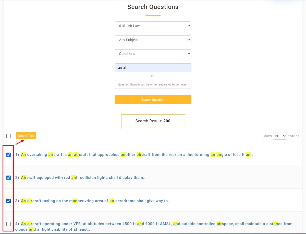atpl question search